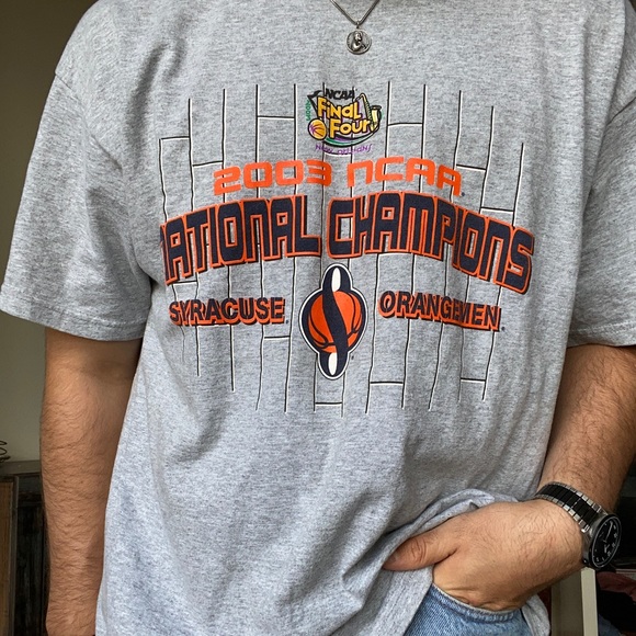 2003 Syracuse National Champs T-Shirt Men’s XL - Picture 5 of 5